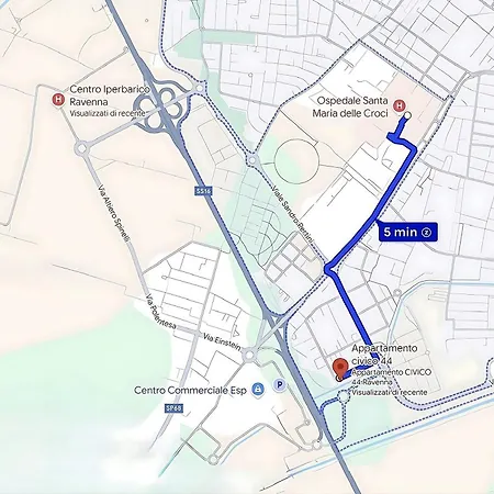 Apartment Civico 44 - Vicino A Mirabilandia, Ospedale E Centro Iperbarico *