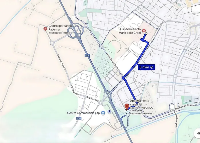 Apartment Civico 44 - Vicino A Mirabilandia, Ospedale E Centro Iperbarico *